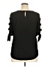 Iz Byer Black 3/4 Sleeve Top Size XL - photo 2