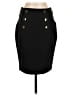 H&M Solid Black Formal Skirt Size 4 - photo 1