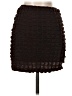 Bobbles & Lace 100% Polyester Solid Brown Casual Skirt Size XS - photo 1