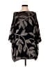Marina Rinaldi 100% Polyester Black 3/4 Sleeve Blouse Size 16 (L) - photo 1