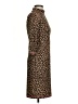 Slate & Willow Animal Print Brown Cocktail Dress Size S - photo 4