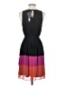 Apt. 9 100% Polyester Color Block Black Casual Dress Size S - photo 2