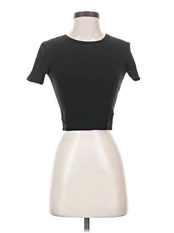 Zara W&B Collection Short Sleeve Turtleneck (view 1)