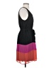 Apt. 9 100% Polyester Color Block Black Casual Dress Size S - photo 4