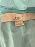 Ann Taylor LOFT Color Block Teal Long Sleeve Button-Down Shirt Size M - photo 7