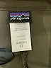 Patagonia 100% Polyester Solid Black Green Active Skort Size 12 - photo 3