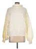 Just Fab 100% Acrylic Ivory Pullover Sweater Size L - photo 1