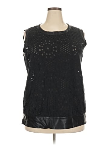 Lafayette 148 New York Sleeveless Blouse (view 1)