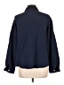 Automet 100% Rayon Houndstooth Blue Long Sleeve Button-Down Shirt Size L - photo 2