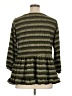 Ro & De Stripes Green Pullover Sweater Size 1X - photo 2