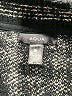 Aqua Tweed Black Cardigan Size XS - photo 7