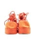 ASOS Design Tropical Orange Wedges Size 8 - photo 2