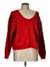 Shein 100% Polyester Red Pullover Sweater Size L - photo 1