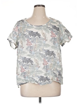 Tahari Short Sleeve Blouse (view 1)