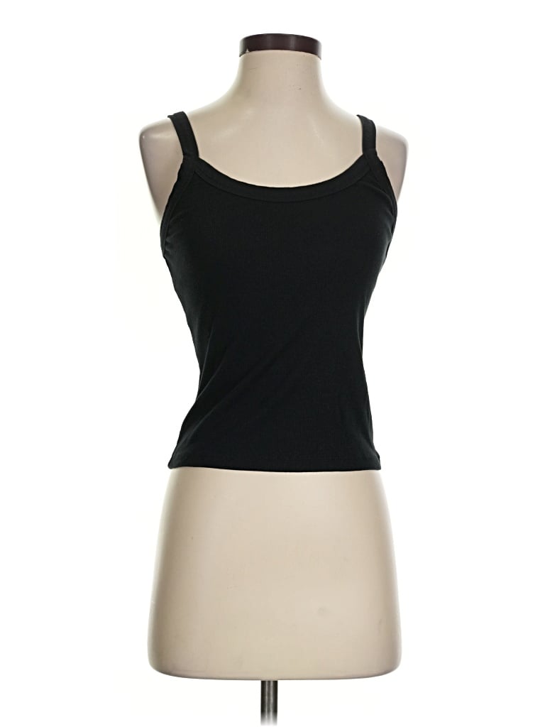 Pre-owned Wild Fable Tank Top Black Strapless Neckline Tops