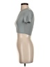 Zara Silver Short Sleeve Turtleneck Size S - photo 5