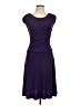 En Focus Studio Solid Purple Cocktail Dress Size 10 - photo 1