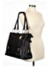 Claire Chase 100% Leather Solid Black Leather Tote One size - photo 2