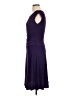 En Focus Studio Solid Purple Cocktail Dress Size 10 - photo 5