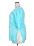 Unbranded Teal 3/4 Sleeve Blouse Size 4X - photo 5