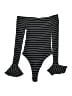 About Us Black Bodysuit Size M - photo 1