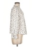 Unbranded 100% Polyester Polka Dots Ivory Long Sleeve Blouse Size 6 - photo 4