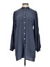 Georgie 100% Silk Blue Blouse Size S - photo 1