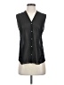 Helmut Black Sleeveless Button-Down Shirt Size S - photo 1