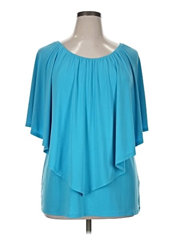 PREMISE Short Sleeve Blouse (view 1)