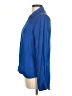MICHAEL Michael Kors 100% Polyester Blue Long Sleeve Blouse Size M - photo 5