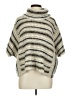 Splendid Stripes Gray Poncho Size M - photo 1