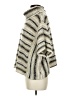 Splendid Stripes Gray Poncho Size M - photo 5