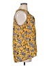 Kenar 100% Polyester Yellow Sleeveless Blouse Size XL - photo 4