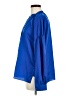 Laundry by Shelli Segal 100% Polyester Blue Long Sleeve Blouse Size M - photo 5