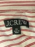 J.Crew 100% Cotton Stripes Red Long Sleeve Button-Down Shirt Size XS - photo 7