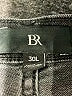 Banana Republic Chevron-herringbone Black Jeans Size 30 waist - photo 7