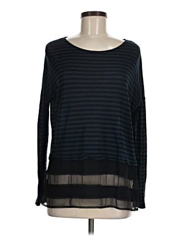 Zara W&B Collection Long Sleeve Top (view 1)