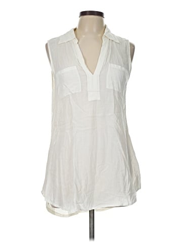 MOD Lusive Sleeveless Button-Down Shirt (view 1)