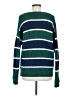 American Eagle Outfitters Stripes Green Pullover Sweater Size M - photo 2