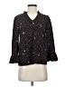 CeCe Polka Dots Black 3/4 Sleeve Blouse Size S - photo 1