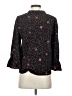 CeCe Polka Dots Black 3/4 Sleeve Blouse Size S - photo 2