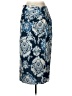 Zara Paisley Blue Formal Skirt Size L - photo 1