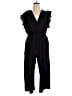 AX Paris Solid Black Jumpsuit Size 14 - photo 1