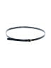 J.Crew 100% Leather Gray Black Leather Belt Size L - photo 1