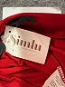Simlu Solid Red Casual Skirt Size L - photo 5