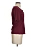 Unbranded Burgundy Short Sleeve Top Size S - photo 4