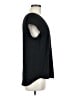 Halogen 100% Polyester Black Short Sleeve Blouse Size M - photo 4