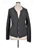 Assorted Brands 100% Cotton Chevron-herringbone Gray Blazer Size EU 48 / US 18 - photo 1