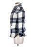 Madewell Plaid Gray Wool Coat Size XS - photo 5