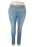 Old Navy Solid Blue Jeans Size 18 Petite - photo 1